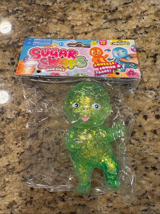 Other - Green Glitter Onesie Squishy Toy by